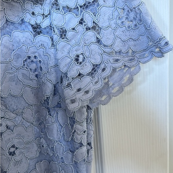 Lauren Ralph Lauren Lace Midi Dress in Light Blue - Picture 10 of 13